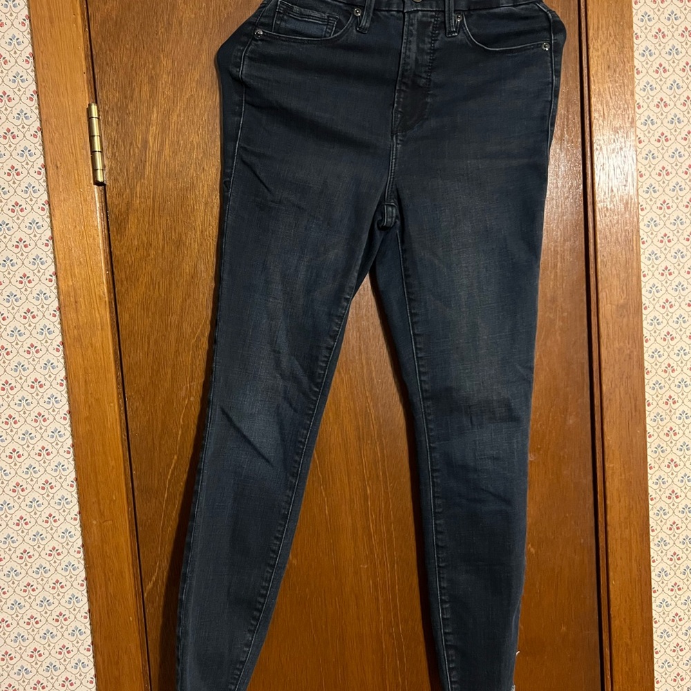 Good American Dark Indigo Skinny Jeans